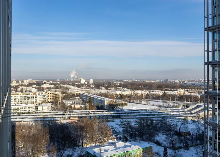 Muranow 14th Floor - 62m2, Parking, Balcony - By Rentujemy Apartman *